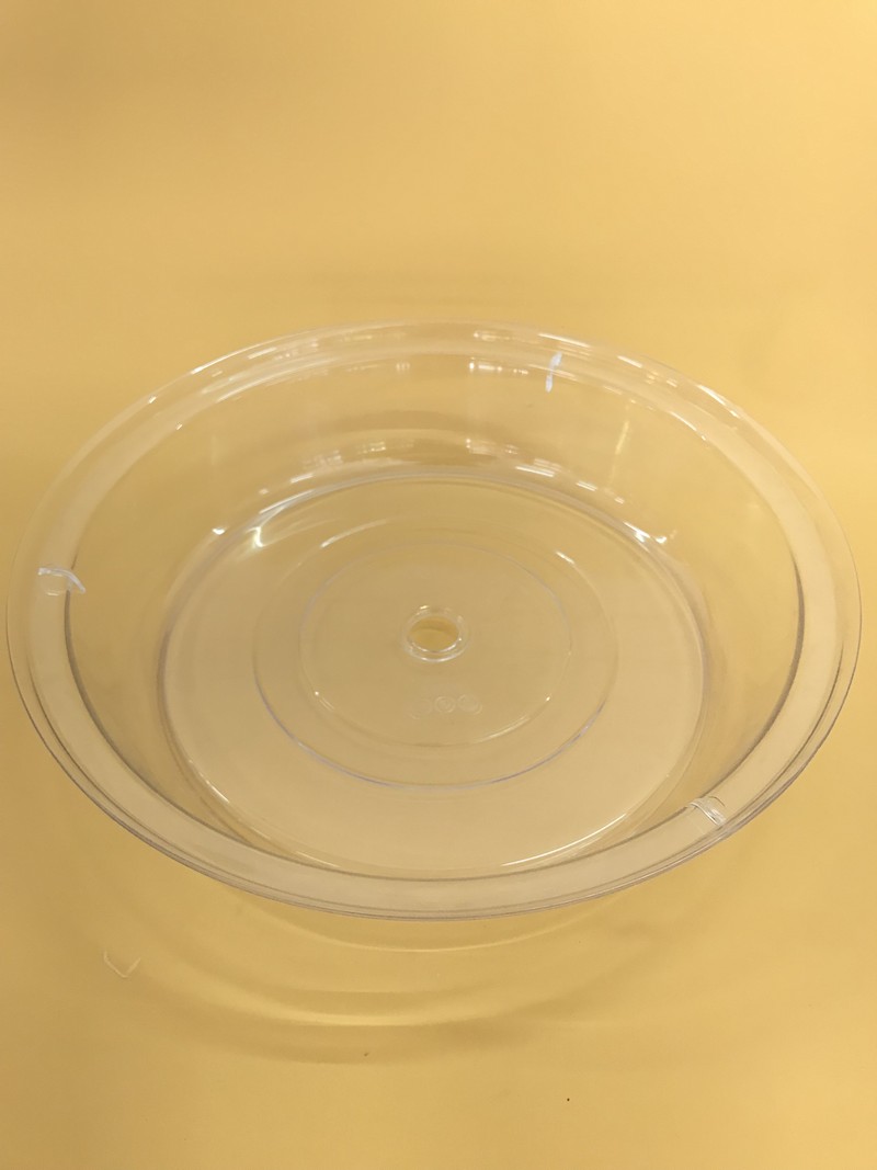 12-INCH ROUND FOOD COVER, PC, CLEAR HS C: 39241000