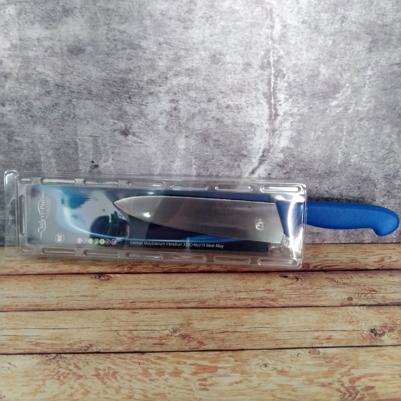 COOK KNIFE 8 ” BLUE/ PISAU DAPUR (BIRU)