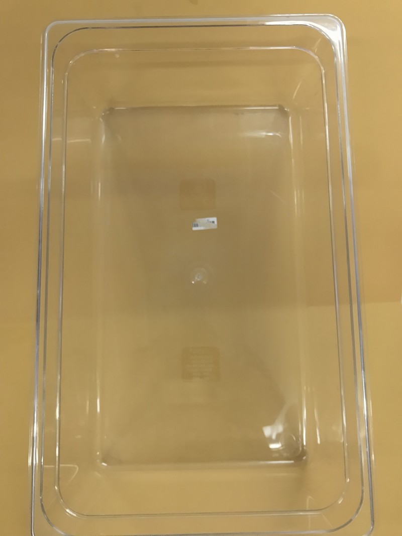 Food Pan GN 1/1,530x325x150mm Clear