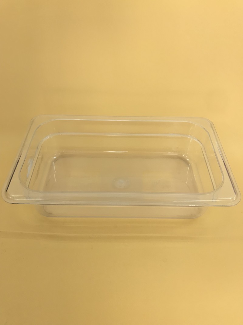 Food Pan GN 1/4, 265x162x65mm Clear