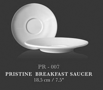 Pristine breakfast saucer
